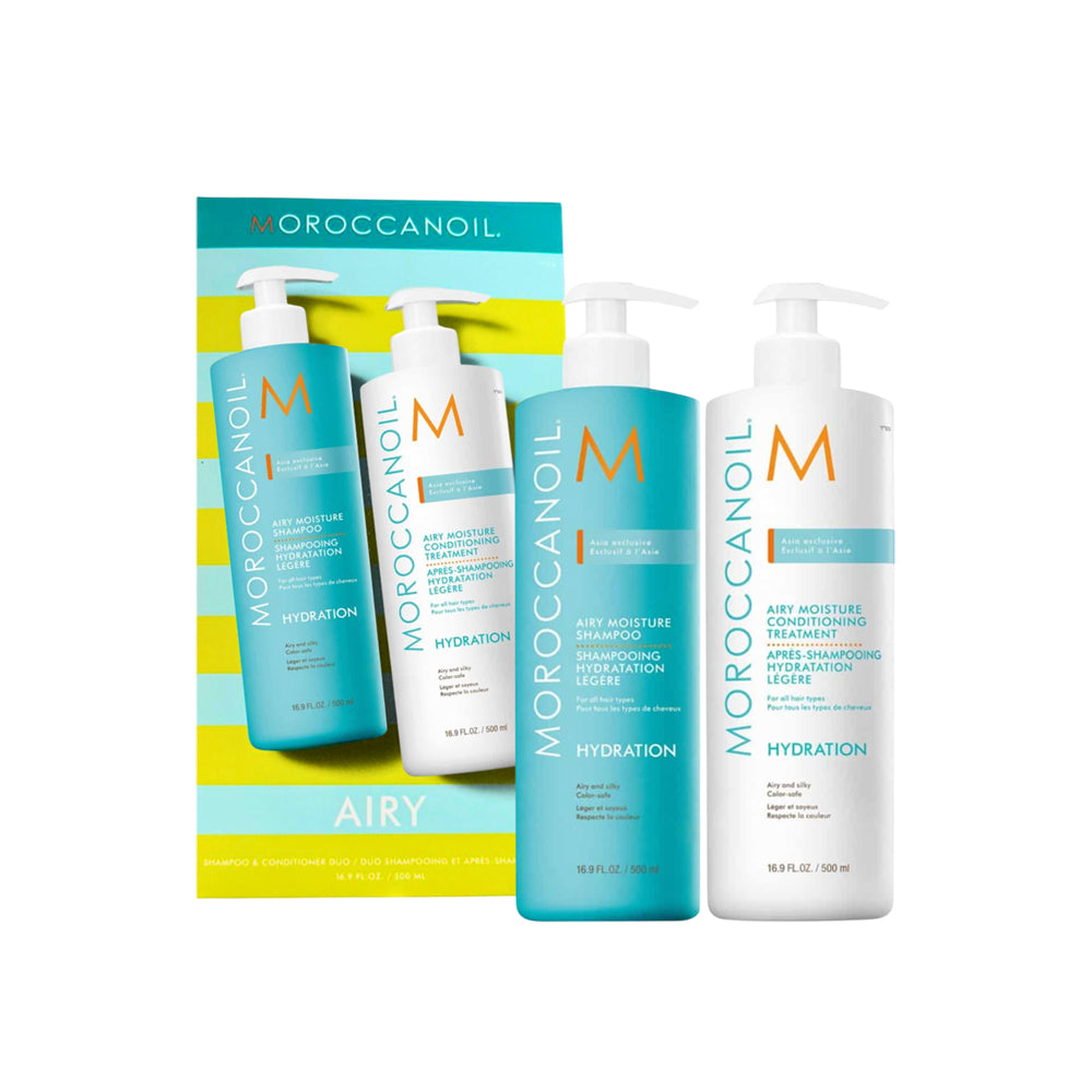 Airy Moisture Duo Set (Shampoo & Conditioner)