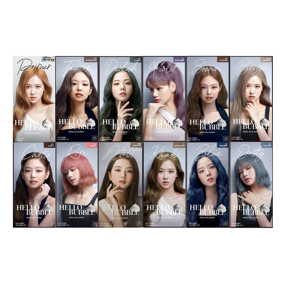 Hello Bubble Hair Dye Colour (12 Colours)