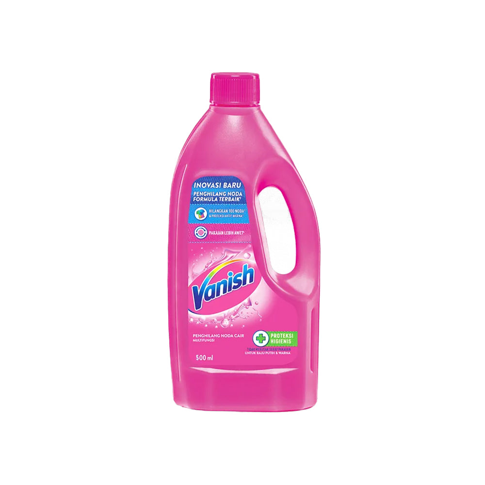 Pink Fabric Stain Remover Liquid