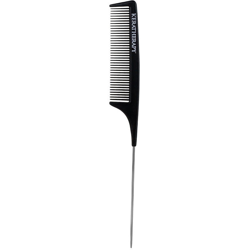 Heat Resistant Carbon Tail Comb Black