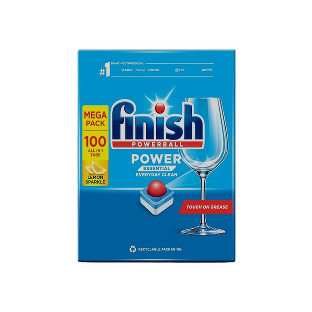 Power Essential Dishwasher Tablets - Lemon