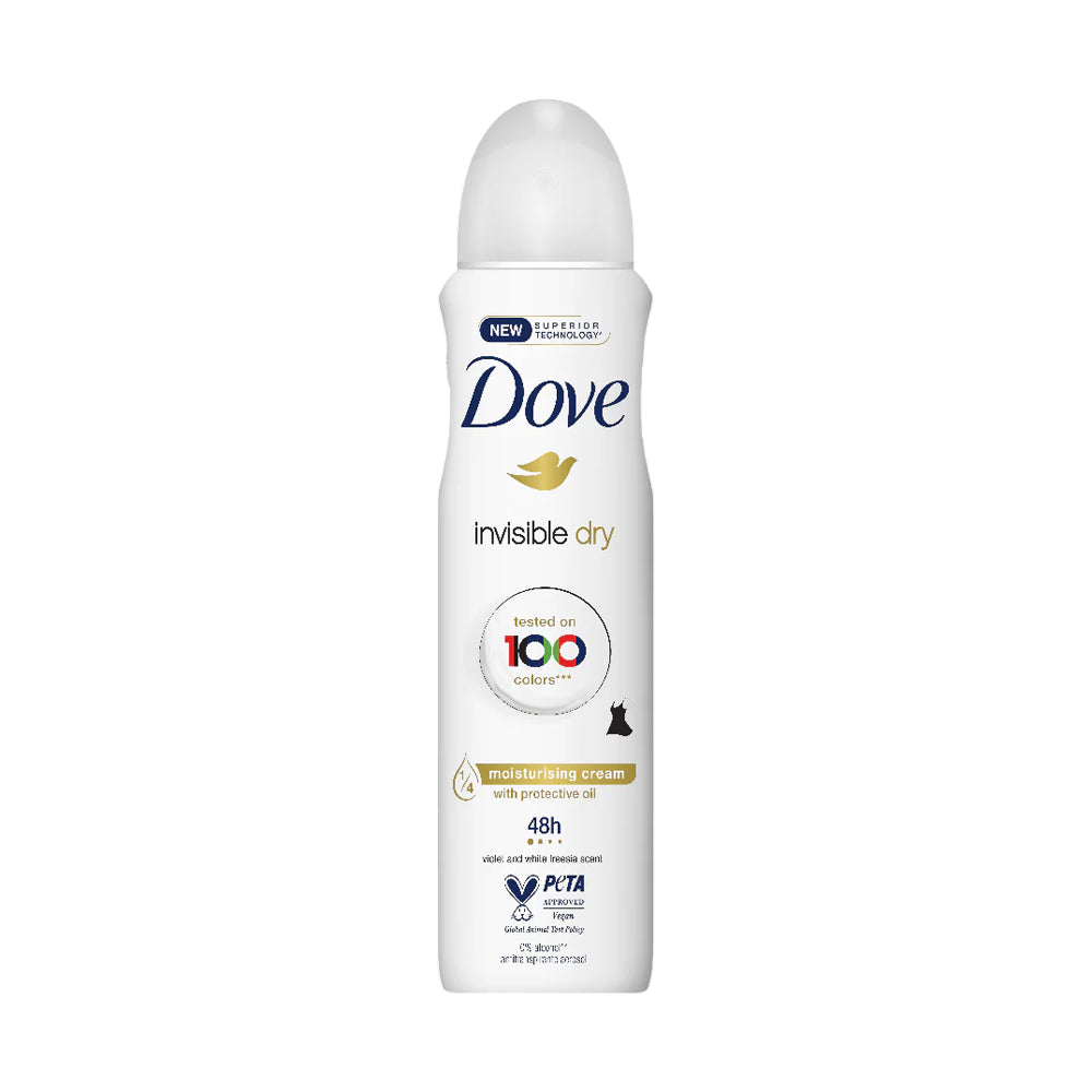 Women Invisible Dry Deodorant Spray