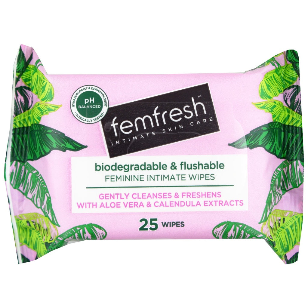 Feminine Cleansing Wipes 25 Sheets