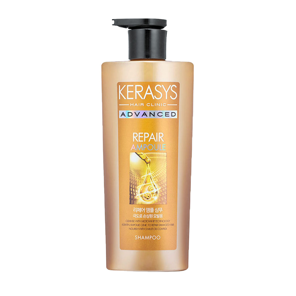 Kerasys Advanced Repair Ampoule Shampoo 600ml - Hair Clinic cleansing