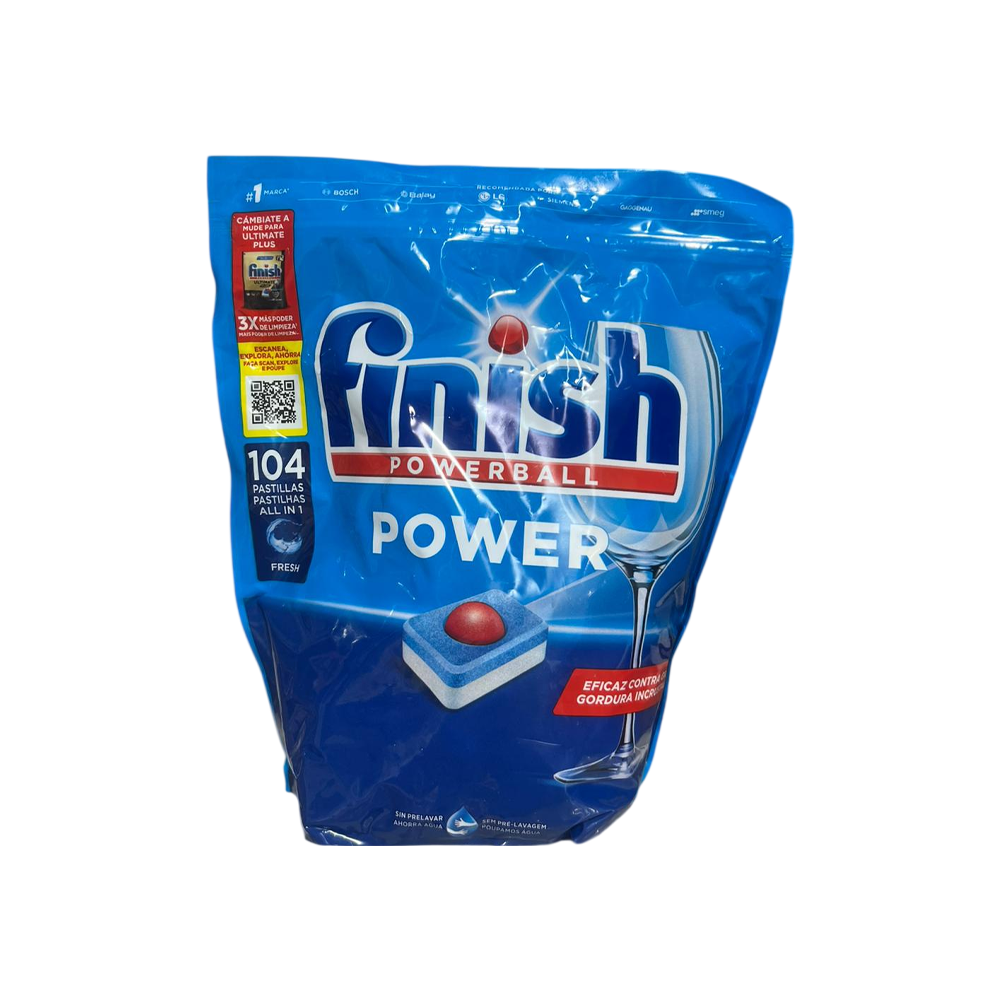 Power All In One Dishwasher Tablets - Regular